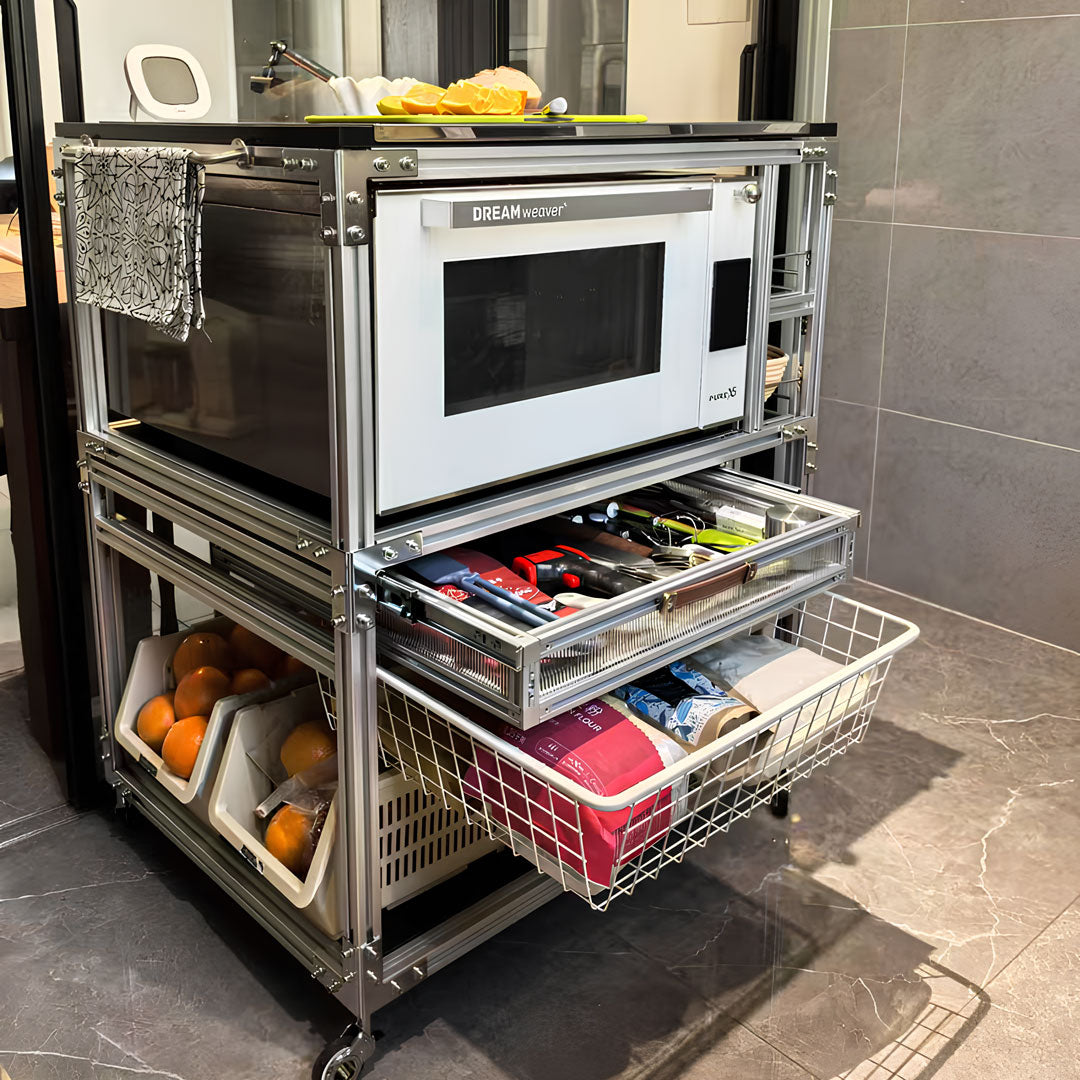 Pro-Glide Multi-Tier Storage Cart